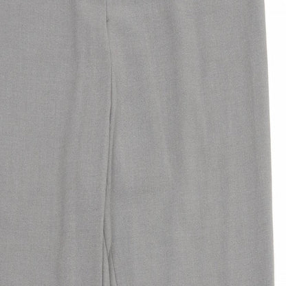 Womens UK Size M Preworn Regular Fit  Grey Trousers