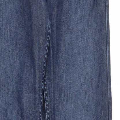 Womens UK Size 27 in Preworn Regular Fit Skinny Blue Jeans