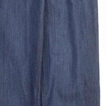 Womens UK Size 27 in Preworn Regular Fit Skinny Blue Jeans
