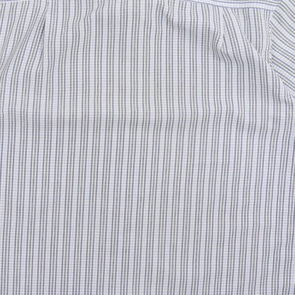 Mens UK Size L Cotton Traders White  Button-Up Short Sleeve Casual Shirt