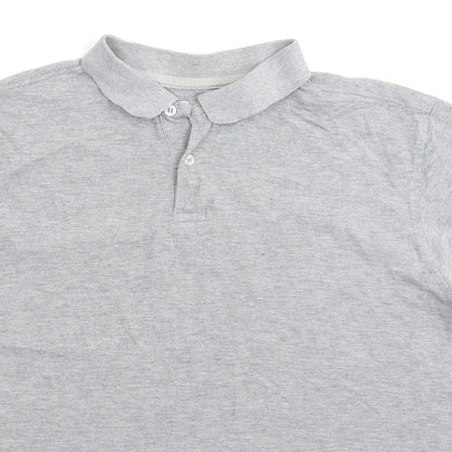 Cedar Wood State Mens Grey    Polo Size XL