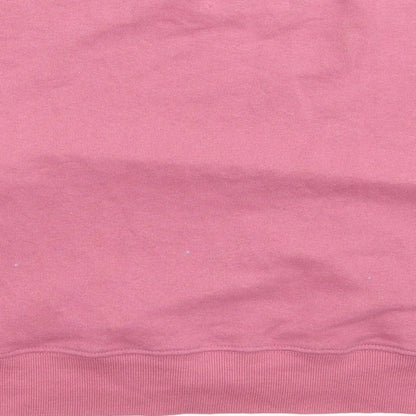 Womens UK Size XS Pull&Bear Pink Pullover Sweatshirt