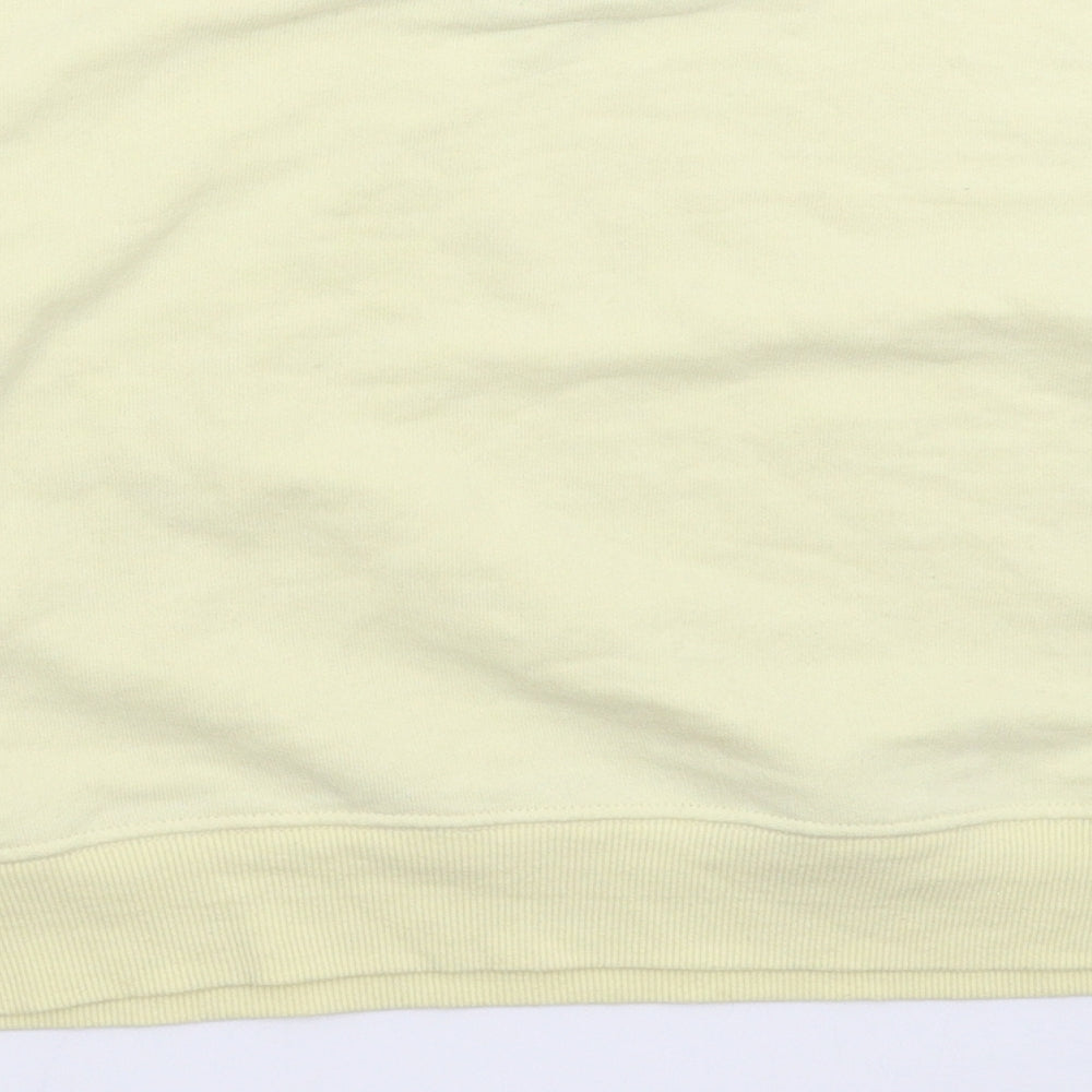 Womens UK Size XS Pull&Bear White Pullover Sweatshirt