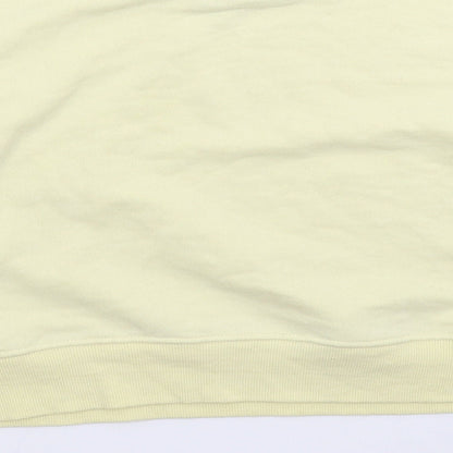Womens UK Size XS Pull&Bear White Pullover Sweatshirt