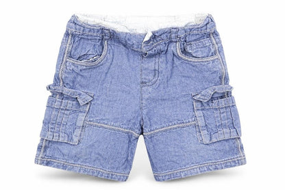 MINIMODE Baby Blue  Denim Cropped Jeans Size 12-18 Months