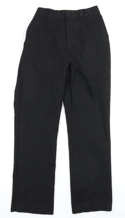 Matalan Boys Black   Dress Pants Trousers Size 11-12 Years - School