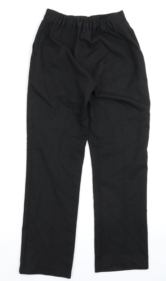 Matalan Boys Black   Dress Pants Trousers Size 11-12 Years - School