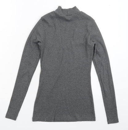 Wassyl Womens Grey  Knit Pullover Jumper Size S