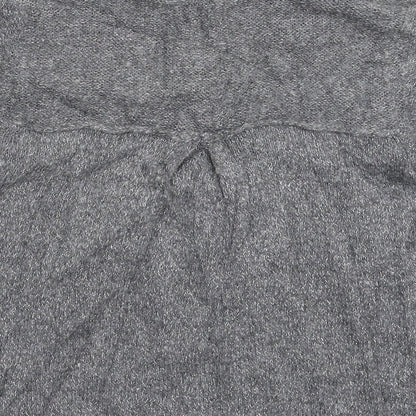 Womens UK Size 10 River Island Grey Pullover Jumper