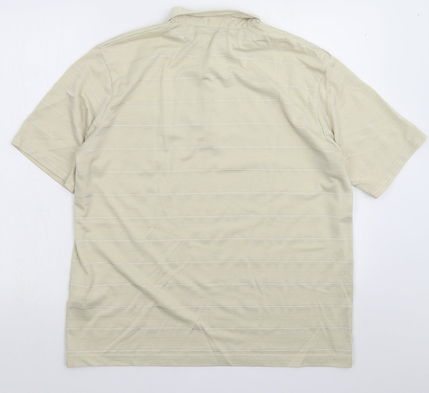 Womens UK Size M BHS Beige Basic Polo