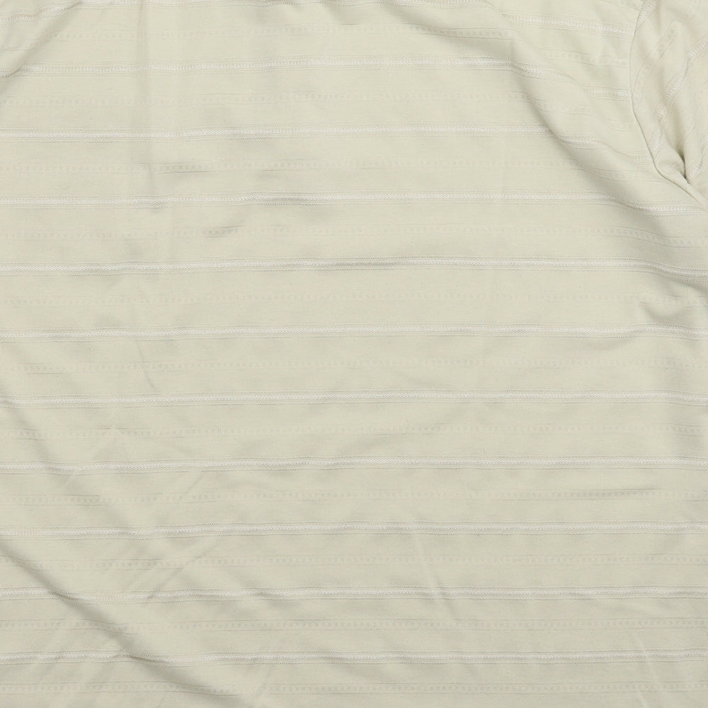 Womens UK Size M BHS Beige Basic Polo