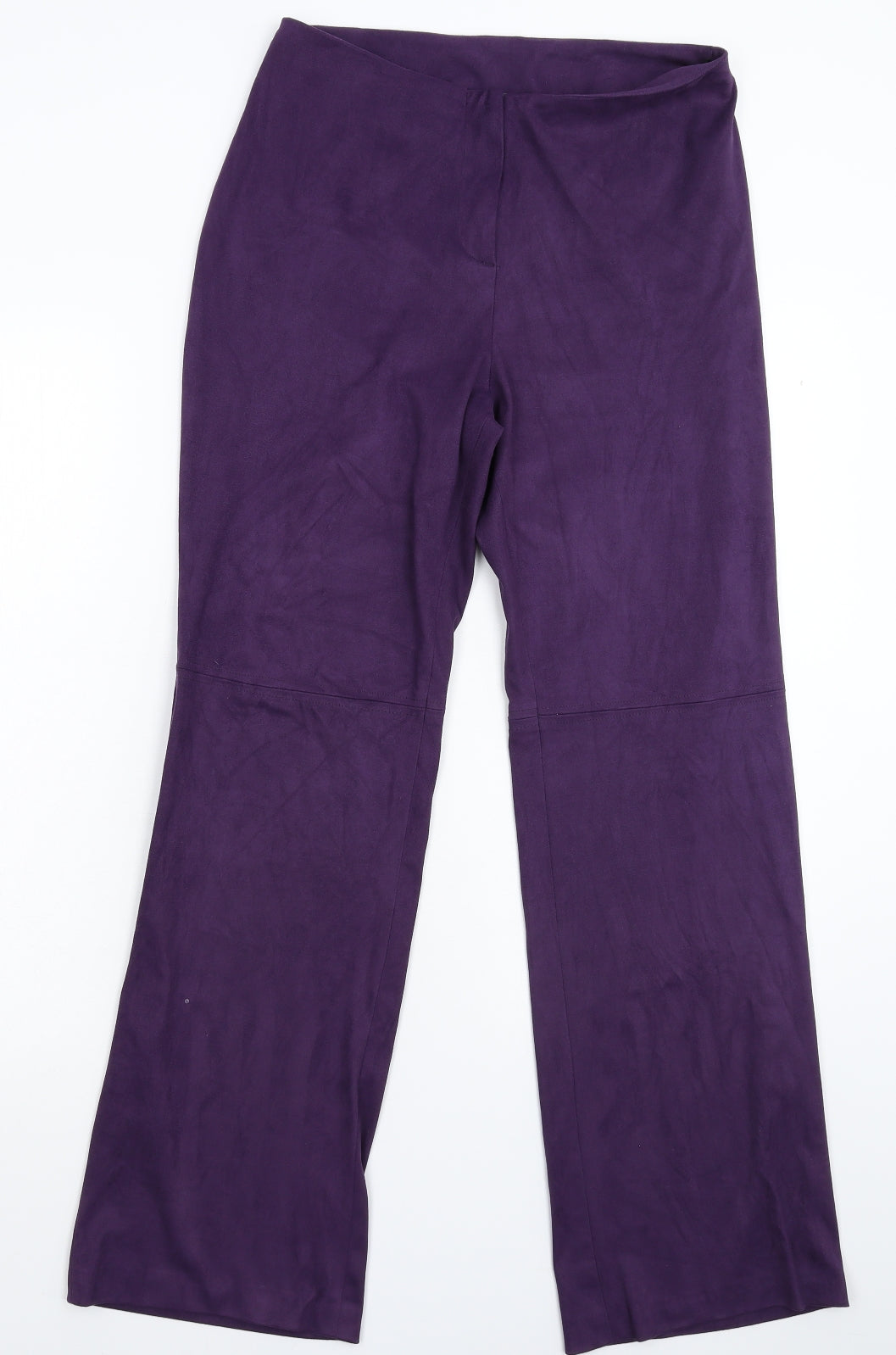 Womens UK Size 12 NL Collection Regular Fit  Purple Trousers
