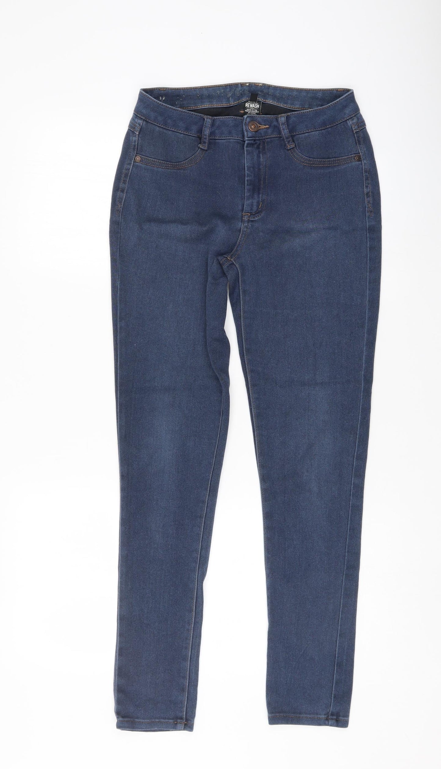 Rewash Womens Blue   Skinny Jeans Size 27 L28 in