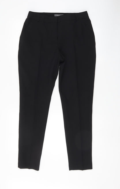 Womens UK Size 10 Primark Regular Fit  Black Trousers