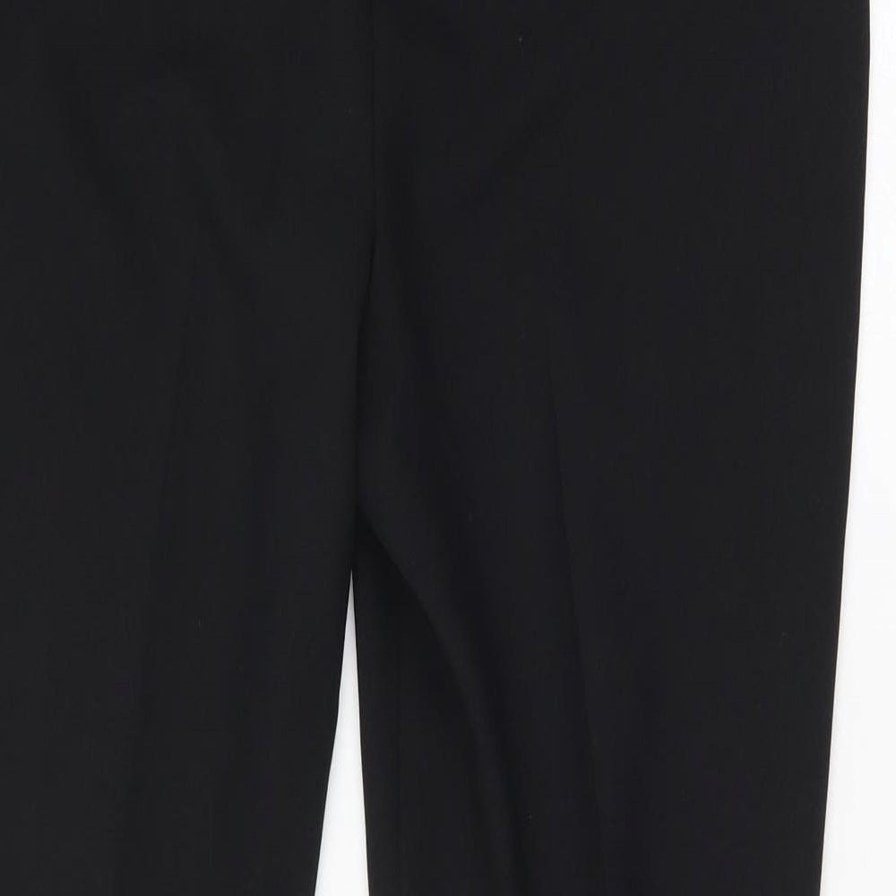 Womens UK Size 10 Primark Regular Fit  Black Trousers