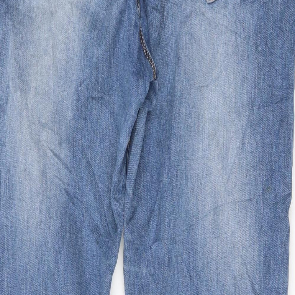 Womens UK Size 26 Preworn Regular Fit Skinny Blue Jeans