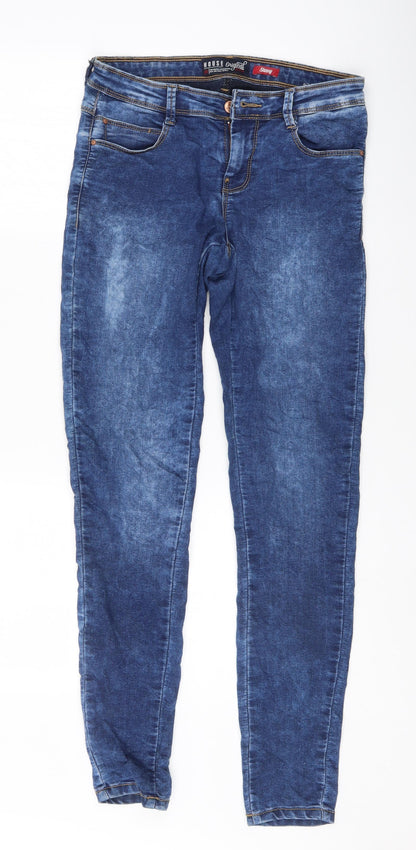 House Womens Blue   Skinny Jeans Size 30 L31 in