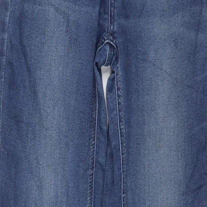 Womens UK Size 28 Preworn Regular Fit Skinny Black Jeans