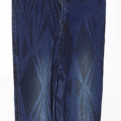 Womens UK Size 28 Dr. Denim Regular Fit Skinny Blue Jeans