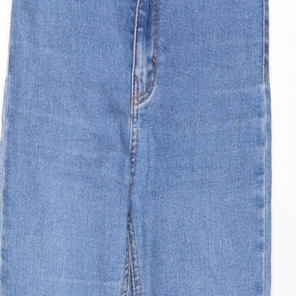 Pull&Bear Womens Blue   Mom Jeans Size 26 L27 in