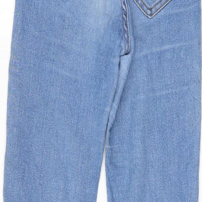 Pull&Bear Womens Blue   Mom Jeans Size 26 L27 in