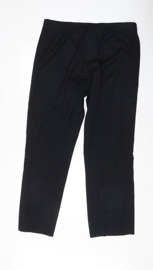 granitury Womens Black   Trousers  Size 38 L31.5 in