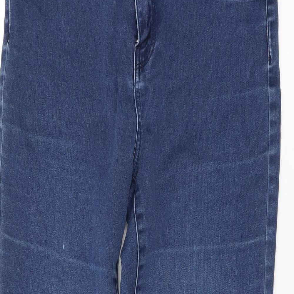 Womens UK Size 12 Ware denim Regular Fit Skinny Blue Jeans