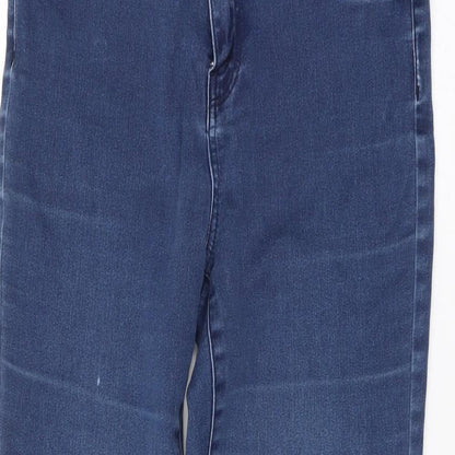 Womens UK Size 12 Ware denim Regular Fit Skinny Blue Jeans