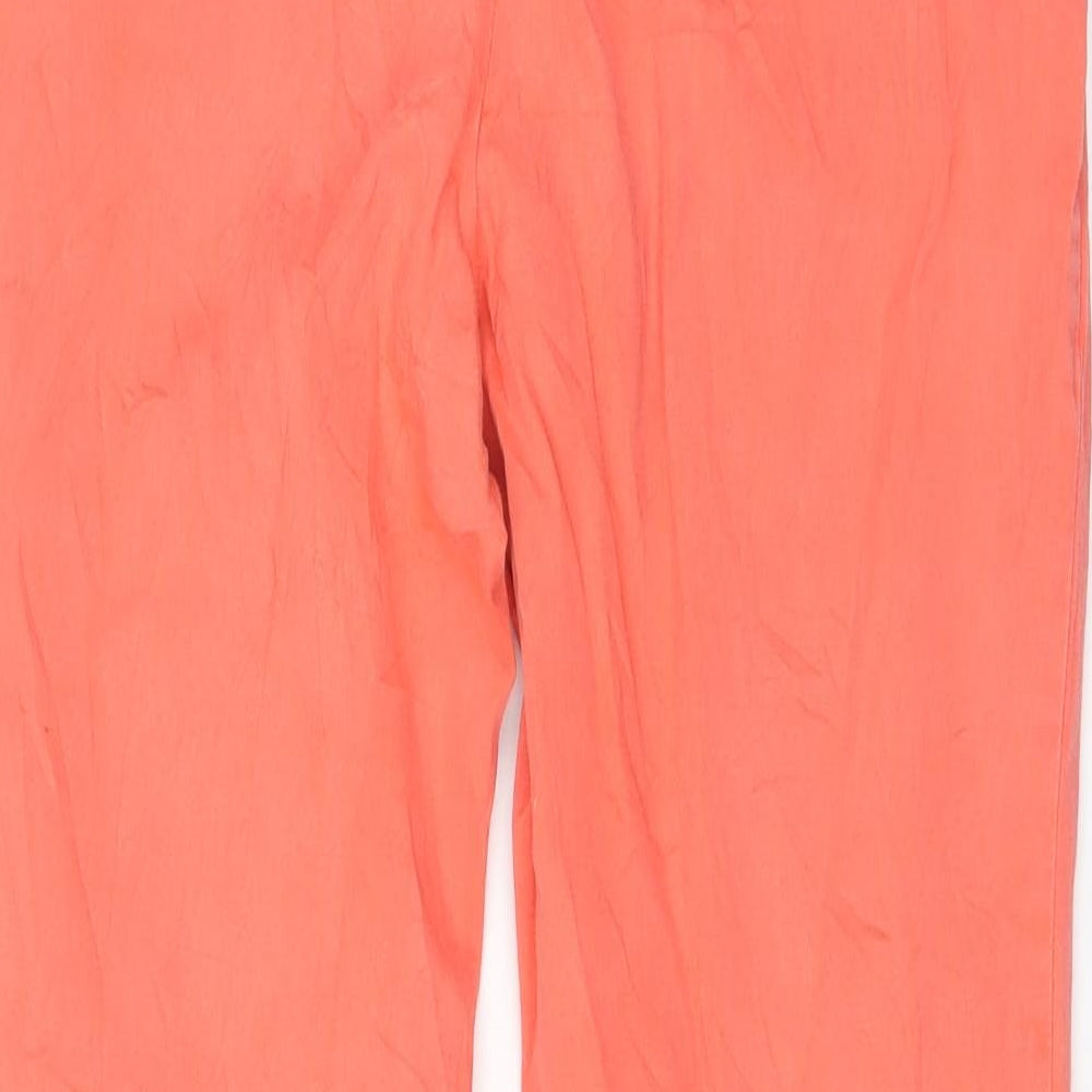 Womens UK Size 10 Gap Regular Fit  Pink Trousers