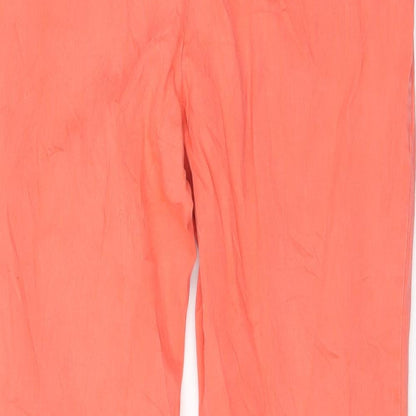 Womens UK Size 10 Gap Regular Fit  Pink Trousers