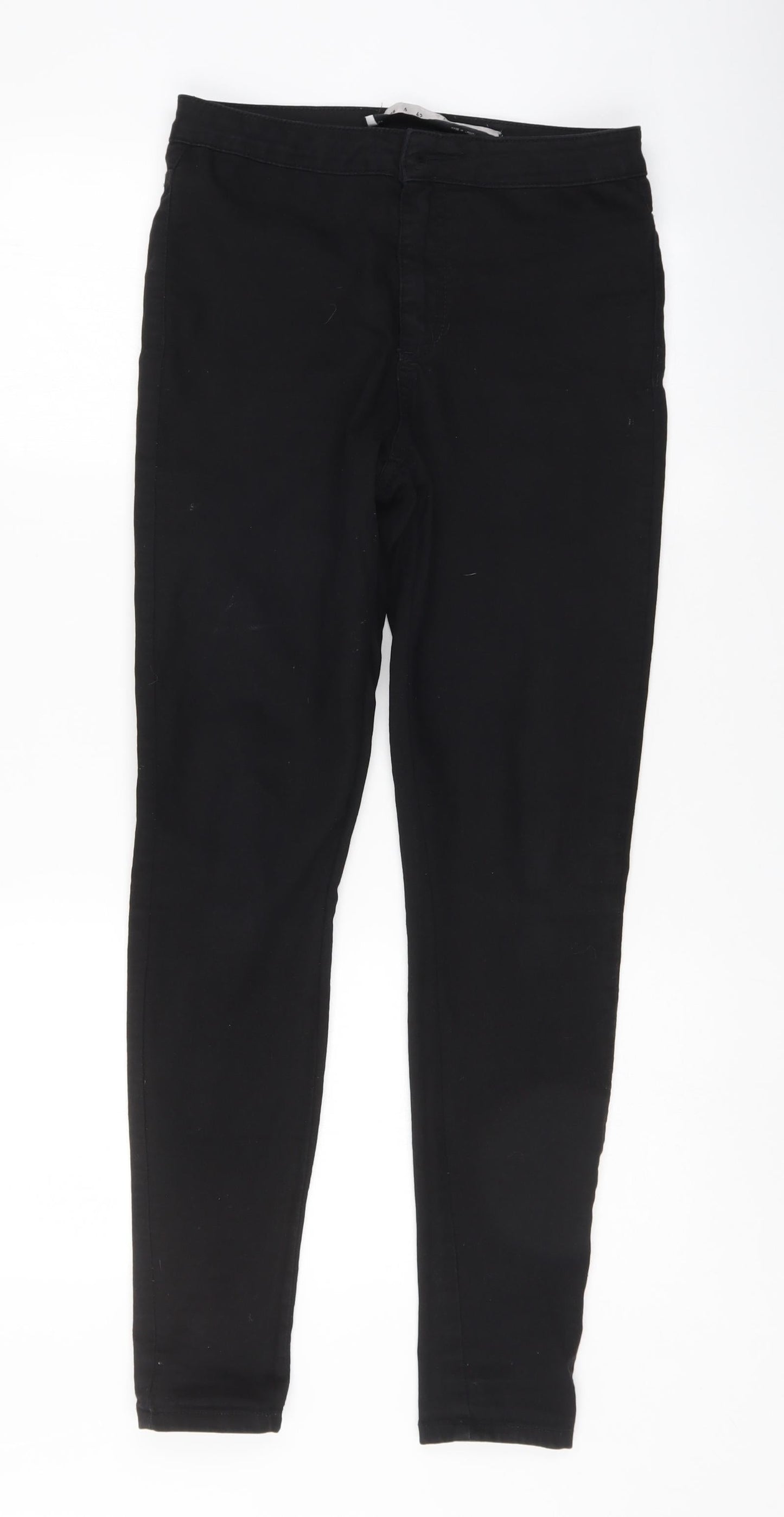 Denim & Co. Womens Black   Skinny Jeans Size 10 L29.5 in