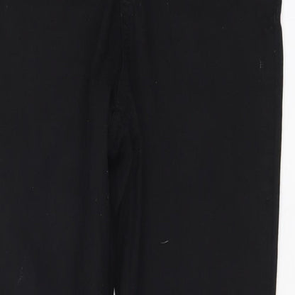 Denim & Co. Womens Black   Skinny Jeans Size 10 L29.5 in