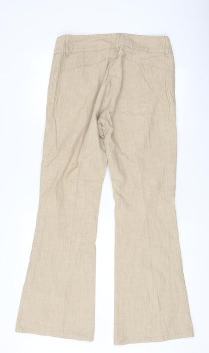 WE Womens Beige   Trousers  Size 32 L32 in