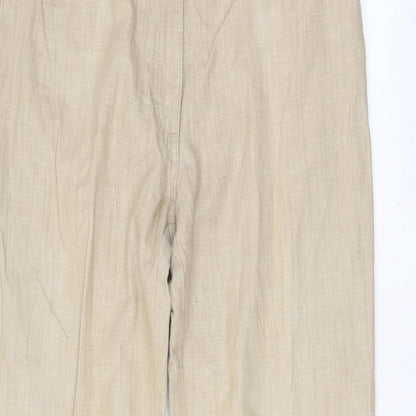 WE Womens Beige   Trousers  Size 32 L32 in