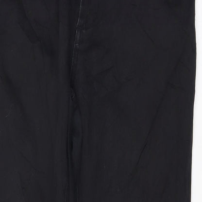 Womens UK Size 32 Lindex Regular Fit Skinny Black Jeans