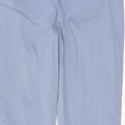 Womens UK Size 34 canda Regular Fit  Blue Trousers