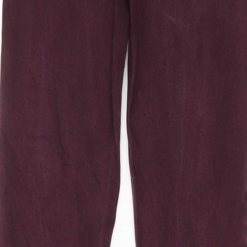 Zara Womens Purple   Skinny Jeans Size 28 L30 in