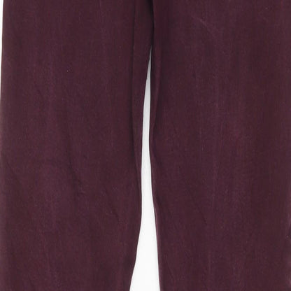 Zara Womens Purple   Skinny Jeans Size 28 L30 in