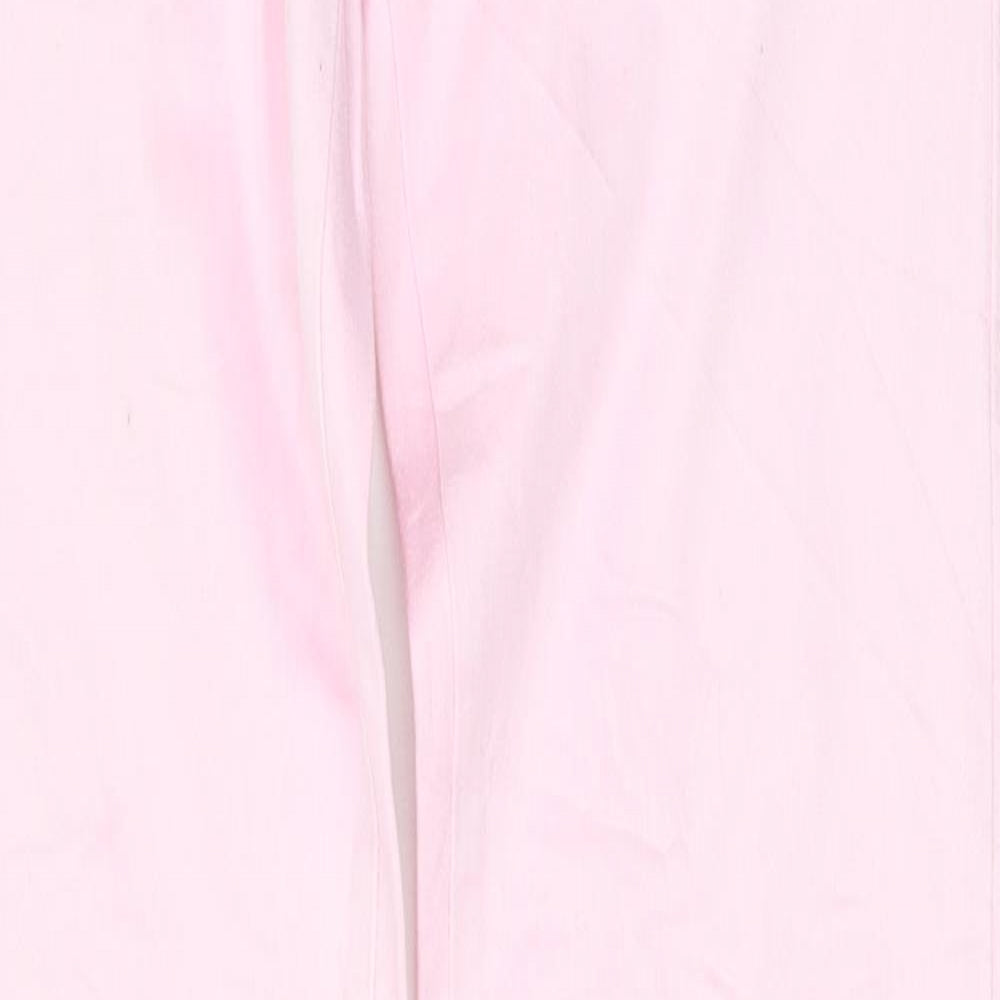 Womens UK Size 28 MISS RJ Regular Fit Skinny Pink Jeans