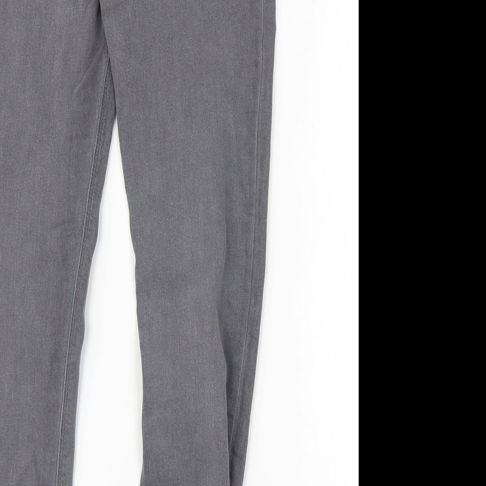 Denim & Co. Girls Grey   Skinny Jeans Size 11-12 Years