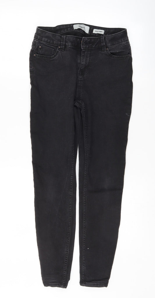 New Look Womens Black   Skinny Jeans Size 10 L26 in