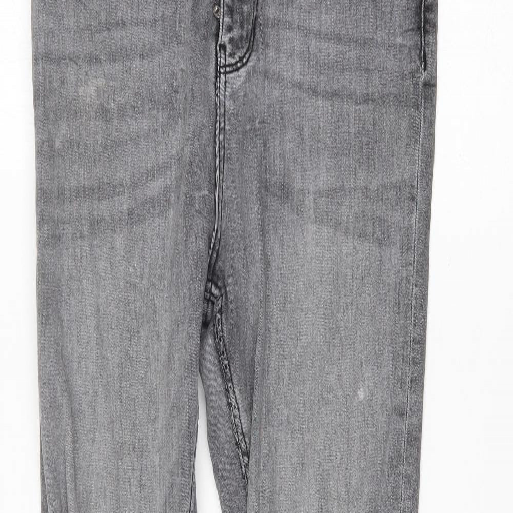 Zara Womens Grey   Skinny Jeans Size 27 L27.5 in
