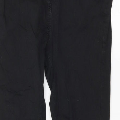 Marks and Spencer Womens Black   Trousers  Size 32 L28 in