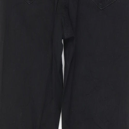 Marks and Spencer Womens Black   Trousers  Size 32 L28 in