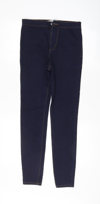 Denim & Co. Womens Blue   Jegging Jeans Size 10 L29 in