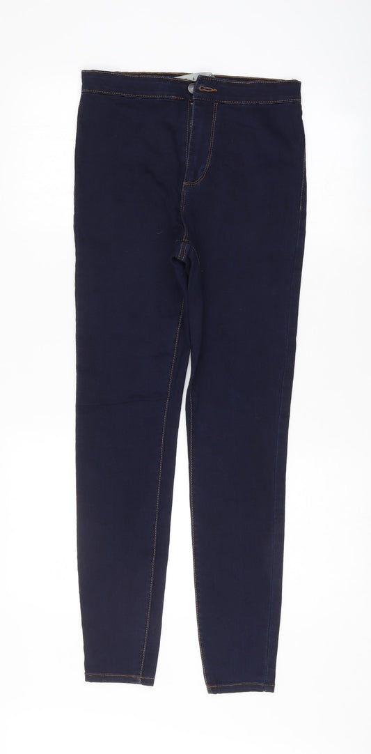 Denim & Co. Womens Blue   Jegging Jeans Size 10 L29 in