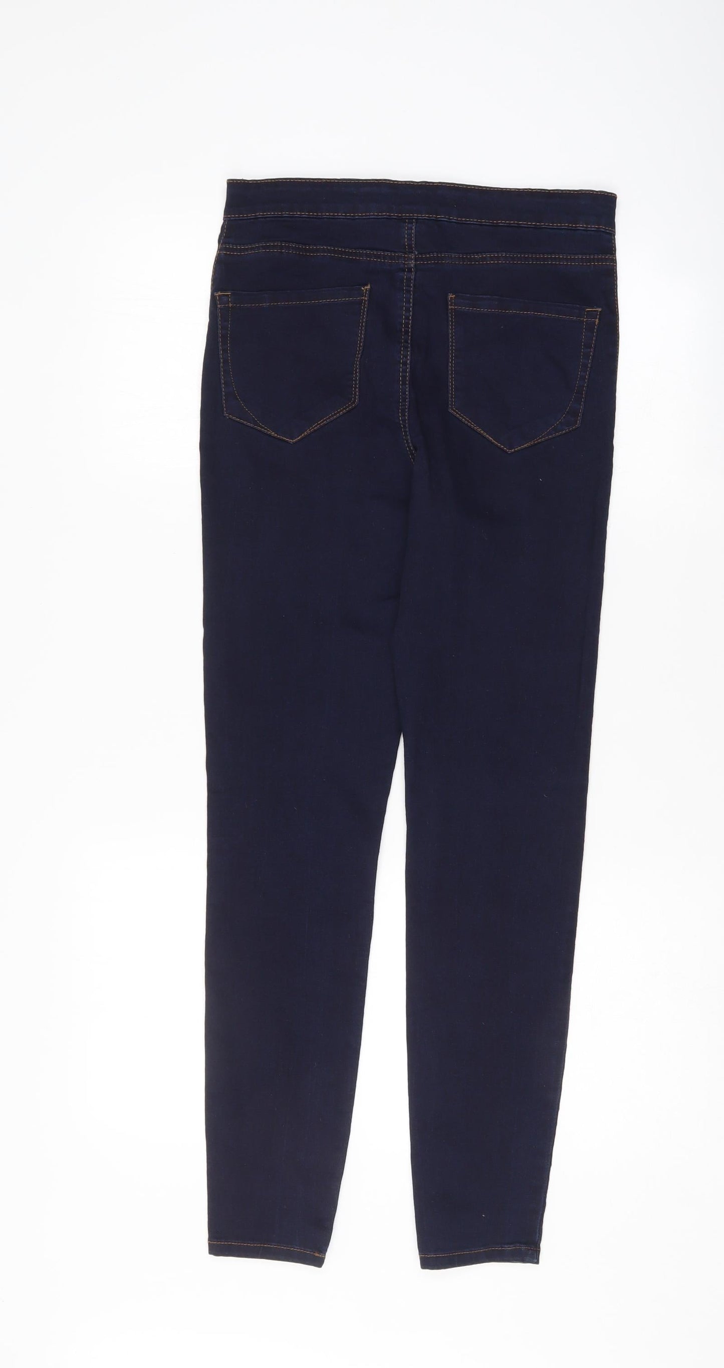 Denim & Co. Womens Blue   Jegging Jeans Size 10 L29 in