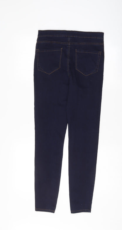 Denim & Co. Womens Blue   Jegging Jeans Size 10 L29 in