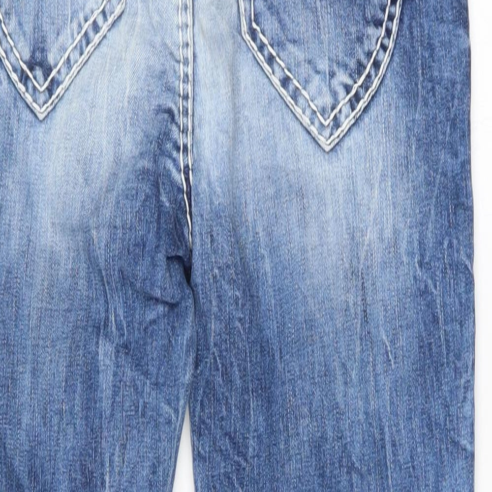 Soccx Womens Blue   Straight Jeans Size 27 L26 in