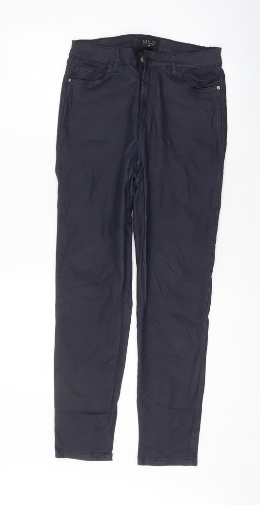 Womens UK Size 8 mohito Regular Fit Skinny Blue Jeans